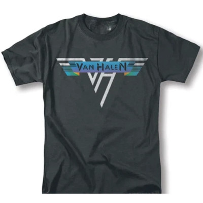 Van Halen Jump 1984 Logo Vintage Rock Band Graphic Tee