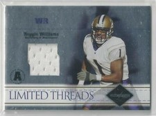 2004 LEAF LIMITED THREADS REGGIE WILLIAMS RC JERSEY 08/75!!