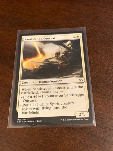 Magic the Gathering Fate Reforged Sandsteppe Outcast