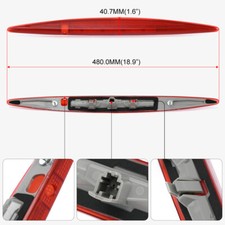 For CR-V Honda CRV 2012-2016 3rd Brake Tail Light Lamp Rear High Mount Light Red