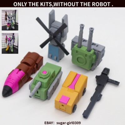 3D DIY Release All Members /Big Gun Upgrade Kit For MS-TOYS Bruticus G1/IDW VER.