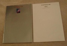 Porsche 968 Brochure Set 1993 - Coupe & Cabriolet