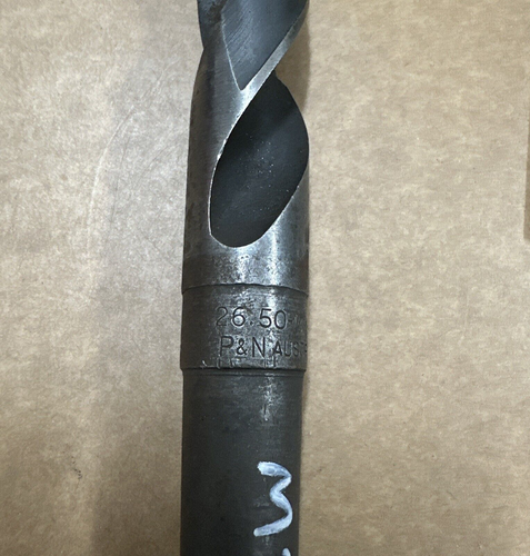 P&N Morse Taper Drill Bit 26.5mm MT3 Made in Australia - Foto 3 di 3