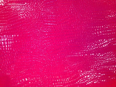 Luvfabrics Fuchsia Crocodile set of 6 Placemats Hemmed Edges 14x14 inch square