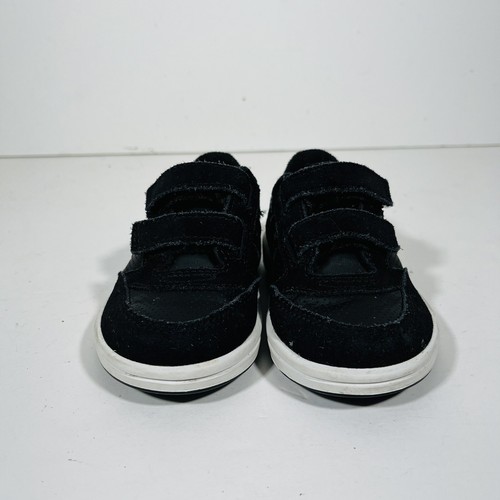 Saucony Toddler Boys Shoes Size 4.5 M Black White Jazz Court Hook Loop Strap - Picture 2 of 10