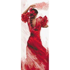 Counted Cross Stitch Kit Dance of Spain DIY Letistitch
