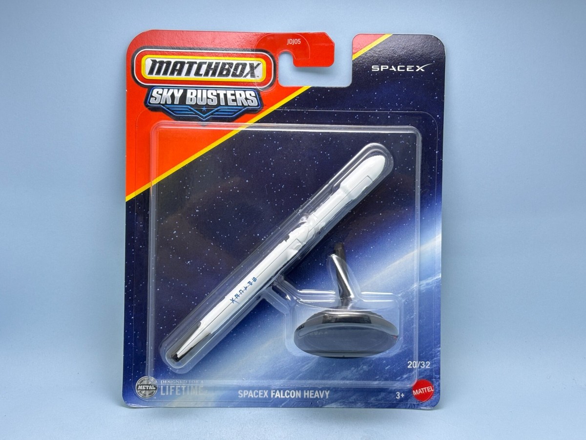 Matchbox 2025 Sky Busters Series - SpaceX Falcon Heavy - Carded 20