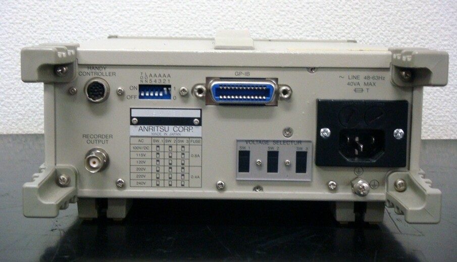 ANRITSU ML9001A Optical Power Meter | eBay ANRITSU ML9001A Optical Power Meter | eBay