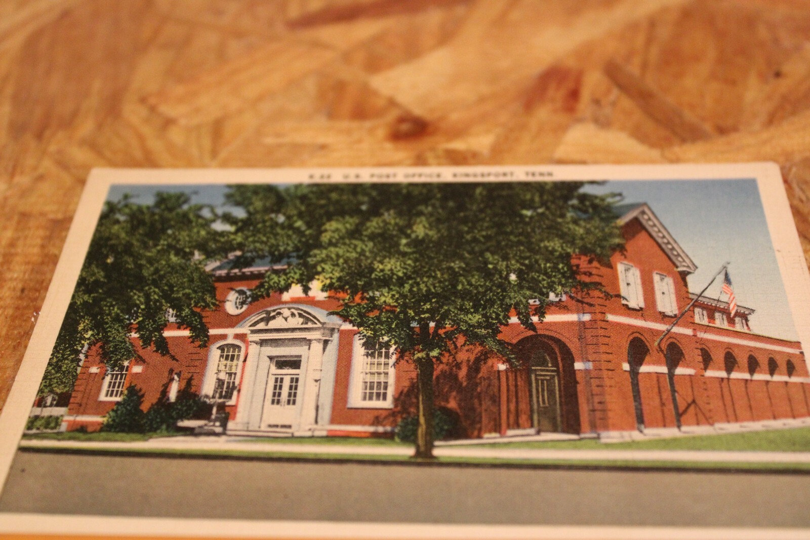 PostcardXPost Office, Kingsport, Tennn.White BorderUnposted eBay