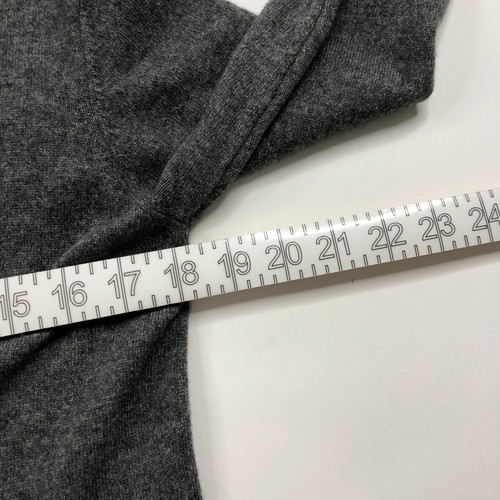 Cárdigan suéter Vince 100 % cachemir pequeño con cuello en V gris ombre PLS LEER - Imagen 10 de 17