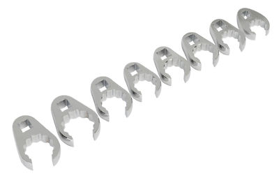 Sealey Tools AK5981 8 Stück 1/2'''' Antrieb metrisch Krähenfuß Schlüssel Set 20-32 mm