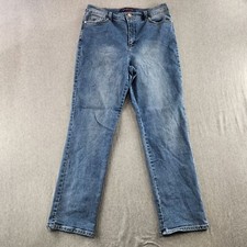 Gloria Vanderbilt Jeans Women's Size 14 Blue Medium Wash Amanda Stretch Comfy