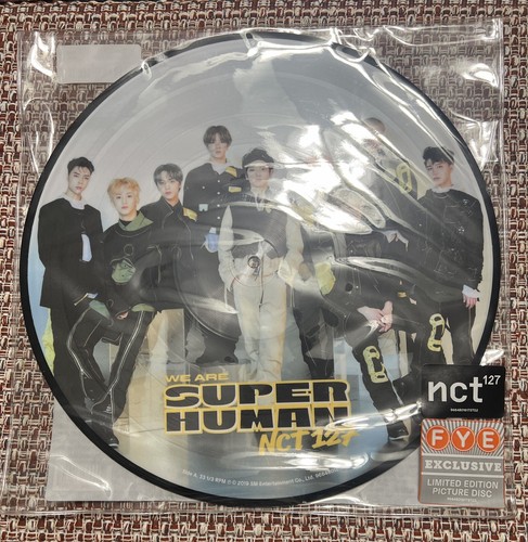 NCT 127 Superhuman Vinyl LP Picture Disc FYE Exclusive Limited Edition - Sealed