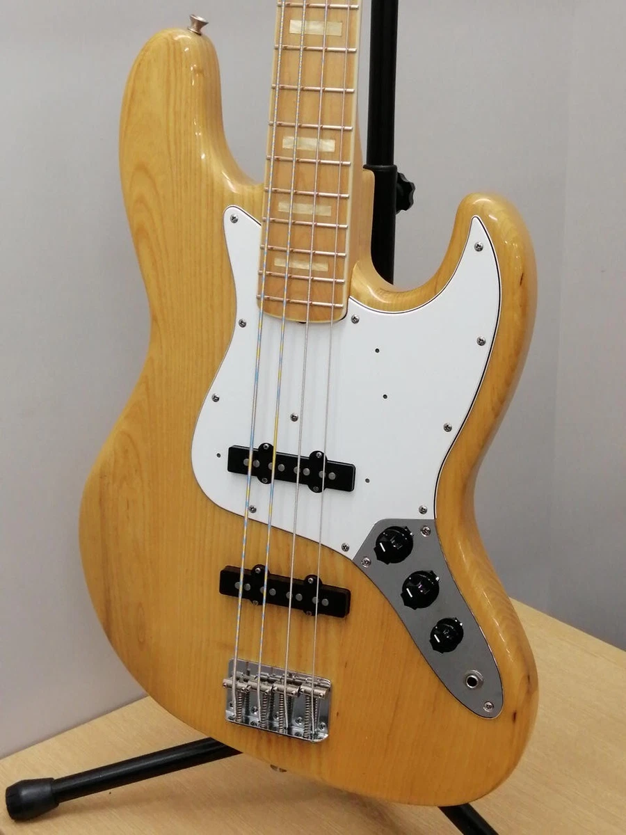 Fender Japan JB75-90 Jazz Bass Natural Made in Japan 1993-1994 MOD, m3672