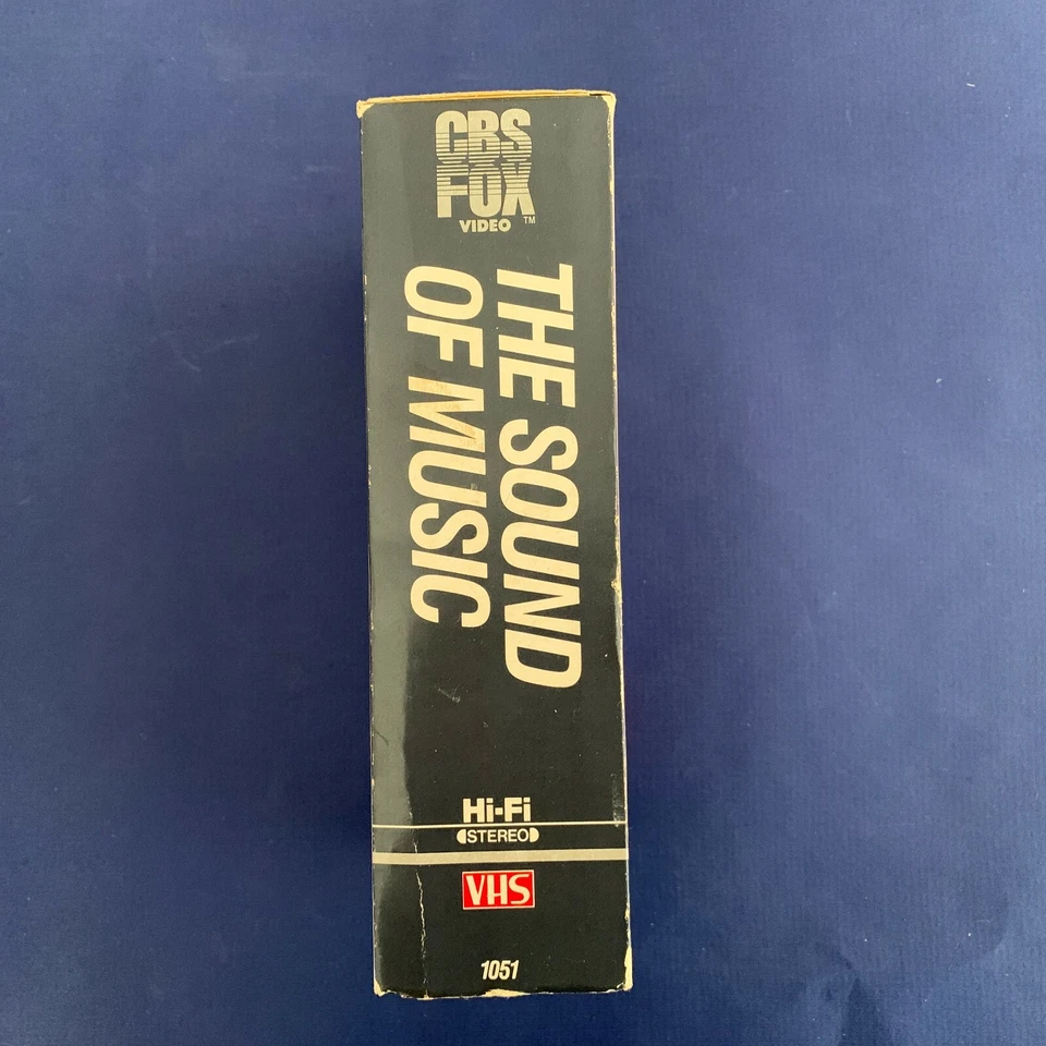 VHS Video Tape Musical -THE SOUND OF MUSIC -Julie Andrews -CBS FOX -1986--Double - Image 3 of 4