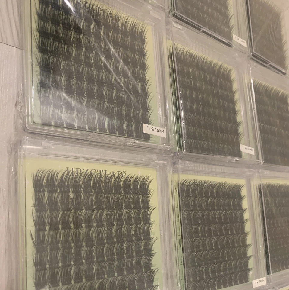 Diy Cluster, Black Eyelashes, Start Business Christmas Gifts, Job lot 10 Sets - Image 3 of 4