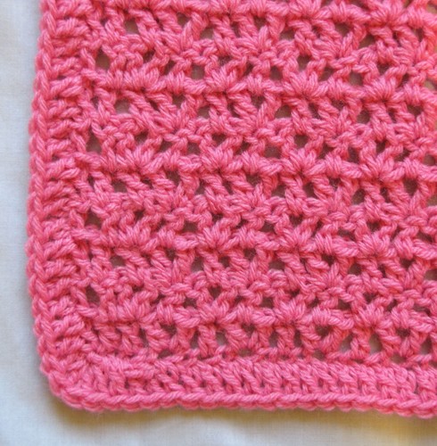 New Handmade Hot Pink Crochet Baby Blanket Afghan - Picture 2 of 3