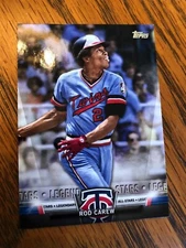 2018 Topps Salute Rod Carew Twins S12