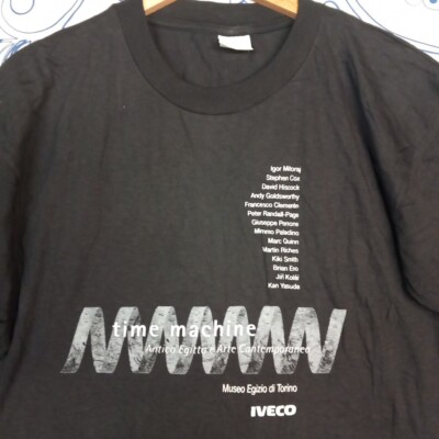 VTG 90S TEE SPONSORED BY IVECO TIME MACHINE MUSEO EGIZIO TORINO XL ARTE GREEN PA