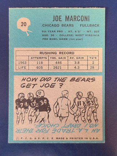 Tarjetas de fútbol americano Philadelphia 1964 completan el conjunto que elijas #1 - 98 - Imagen 39 de 195