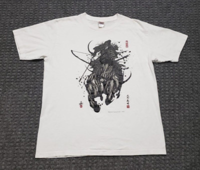 Kojo Masayuki Men's XL JAPAN Size T Shirt 13 Lords of the Shogun HOJO YOSHITOKI