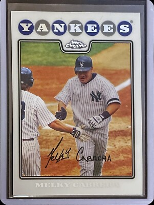 Melky Cabrera - 2008 Topps Chrome Baseball  #58