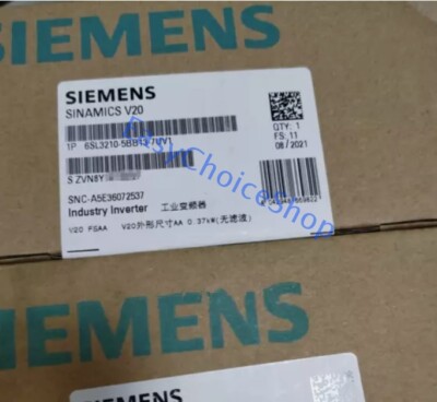 1PCS New SIEMENS Industry Inverter 6SL3210-5BB13-7UV1 1 Year Warranty