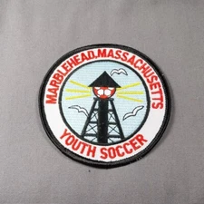Marblehead MA Massachusetts Youth Soccer Lighthouse 3.5" Patch