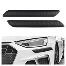 2PCS Rubber Car Bumper Guard,Anti-Collision Anti-Scratch Car Rear Bumper Protect