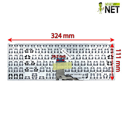 Tastiera QWERTY Nuova Per Asus Vivobook F512, F512D, F512DA, F512F, F512FA, F512U – Nera