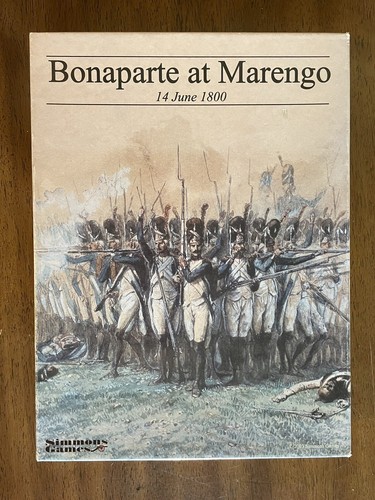 Simmons Games Bonaparte at Marengo (2003)- Excellent Condition Out of Print Rare