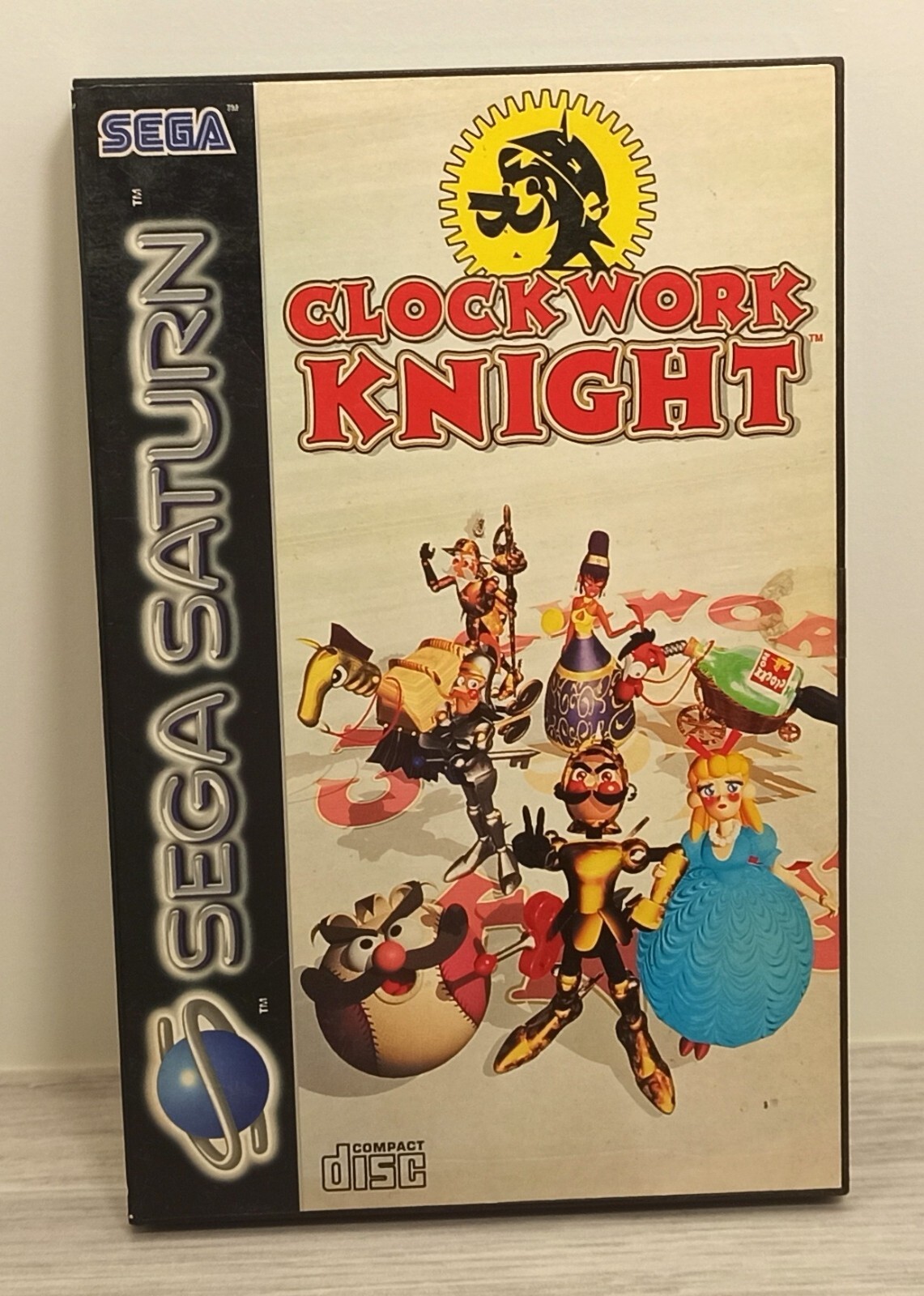 Clockwork knight Sega saturn boite vide+notice