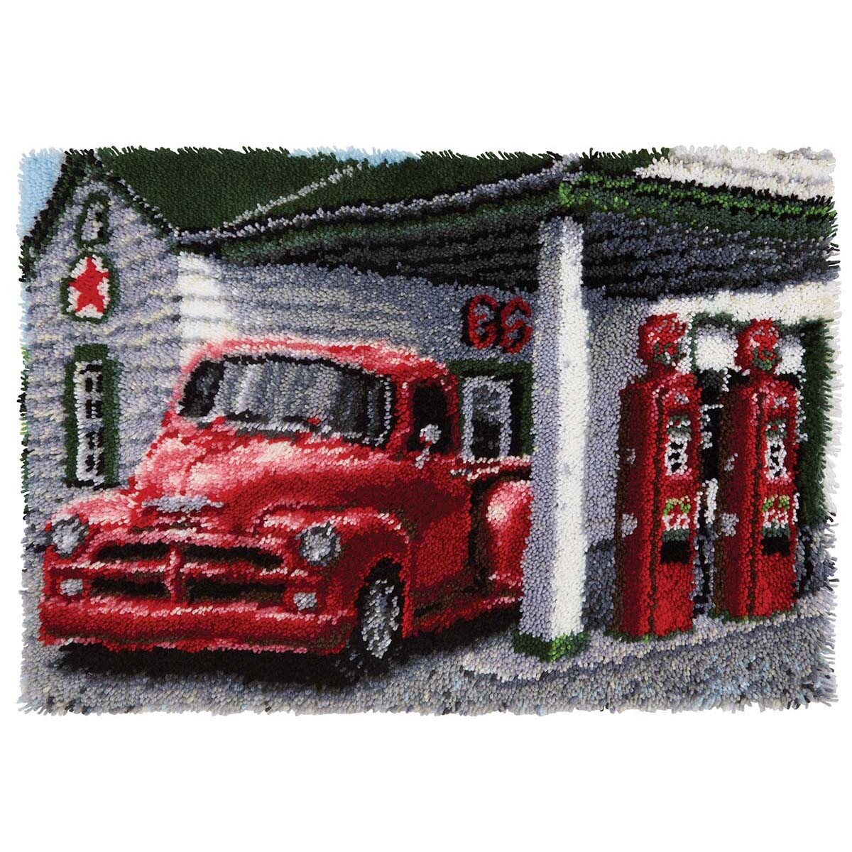 Herrschners® Fill 'Er Up! Latch Hook Kit