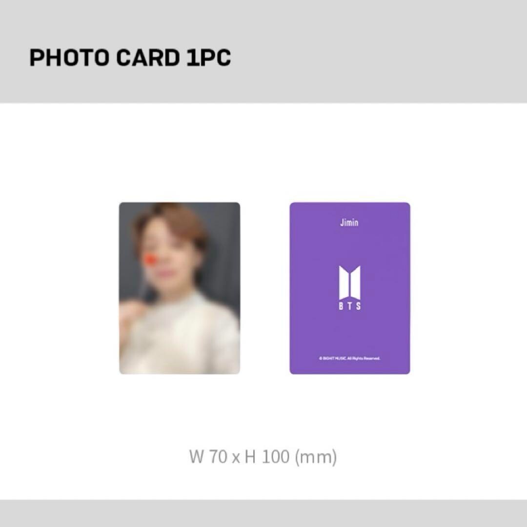 BTS MERCH BOX #14 Full Set Jimin FACE Official Membership ARMY  