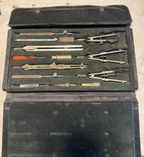 Vintage Charvos drafting set, No-877