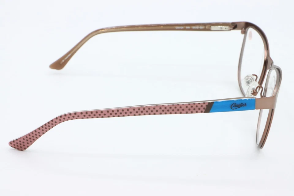 NUEVAS GAFAS CANDIES CA0124 049 MARRÓN CON MONTURAS AUTÉNTICAS 52-17 Foto 4 de 4