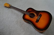 Vintage C. 1970s Framus Country And Western Dreadnought Acoustic Guitar, Germany