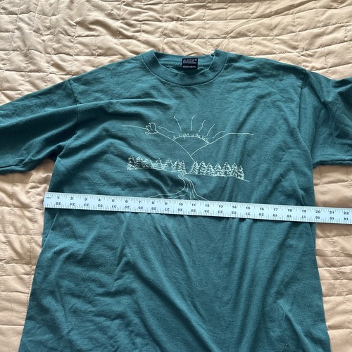 Vintage Jesus Shirt Church Of Modesto Size L 90's Single Stitch California - Picture 8 of 8