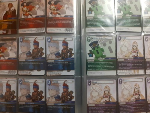 FINAL FANTASY VII Trading Card Game Opus VII TCG: Opus 7 Binder x357 Non Foil~NM - Picture 8 of 21