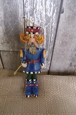 Christmas Ornament resin nutcracker  3"