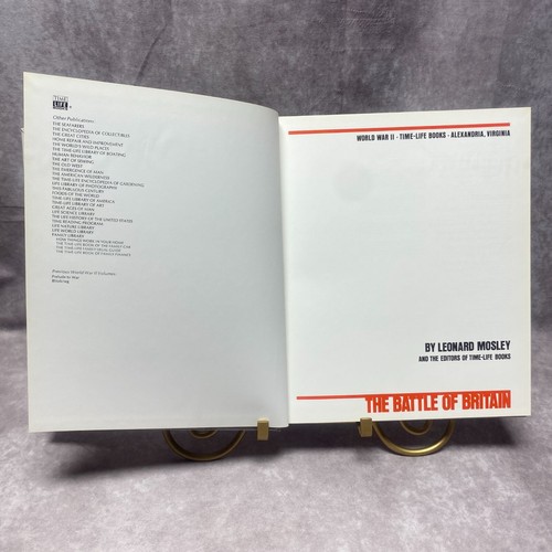The Battle Of Britain By Leonard Mosley Time-Life Books 1978 Hardcover WWII - Picture 2 of 11