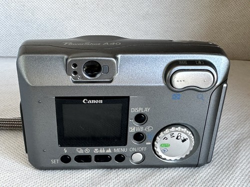 Canon Powershot A40 Digital Camera 2.0MP 3x Optical Zoom TESTED W/memory Card - Picture 5 of 12