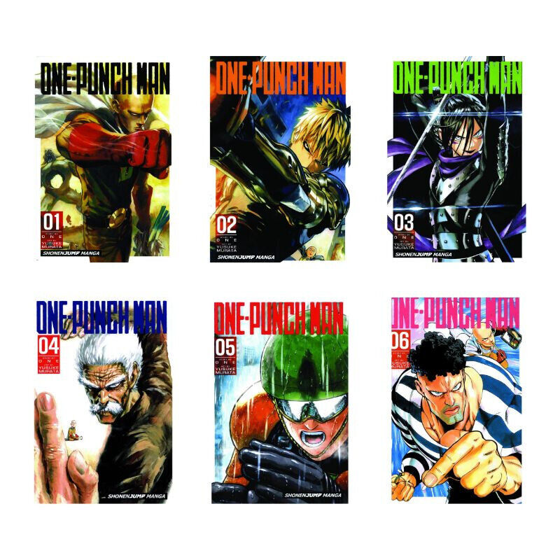 One-Punch Man Anime Manga Vol 1-26: ONE: : Books