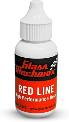 ''Red Line Resin, 15ml: High-Quality Windshield Repair Solution''