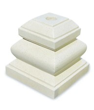 SALE!! Heavy Granite Effect White Bali Sun Parasol Garden Umbrella Base Terrazo