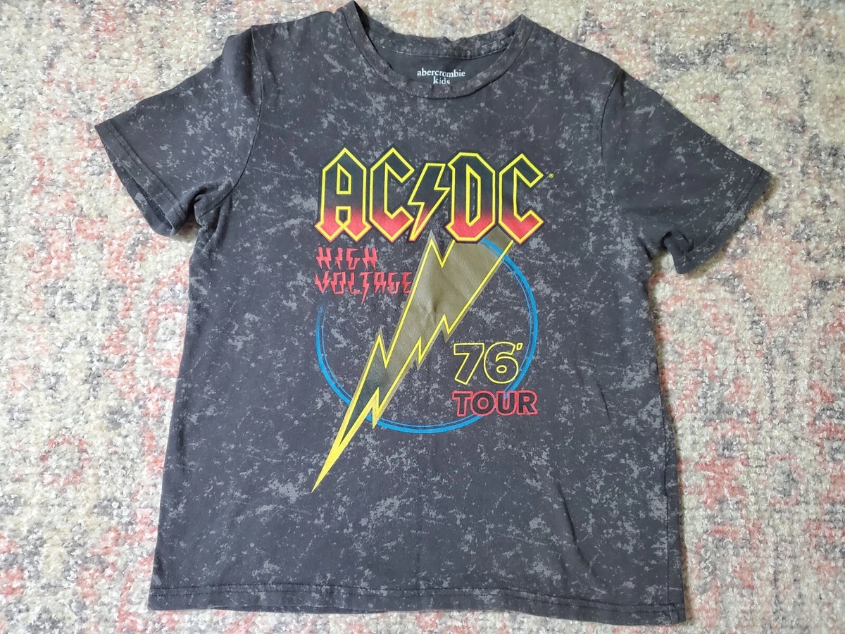 acdc tshirt kids