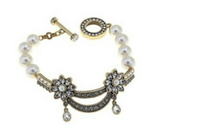 Heidi Daus ''Breakfast at Heid's'' Crystal  Bracelet New with Tags M/L