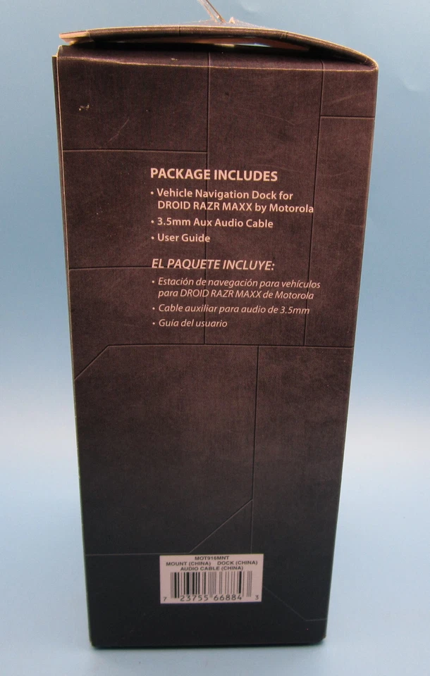 OEM MOTOROLA VEHICLE WINDSHIELD CAR MOUNT DOCK FOR DROID MAXX RAZR XT916 - Image 3 of 4