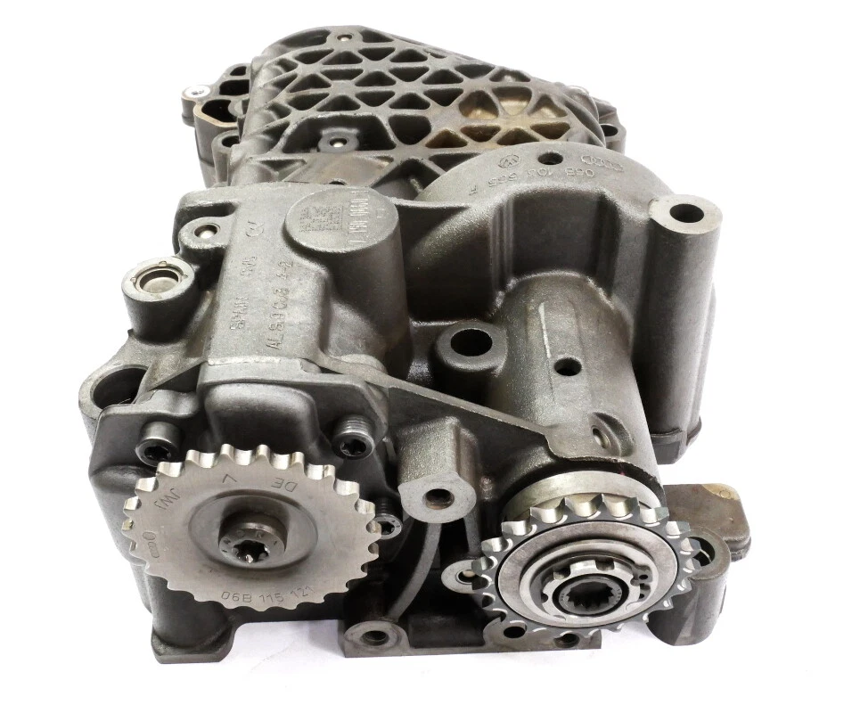 Oil Pump 05-10 VW Jetta GTI Passat B6 Audi A3 A4 TT 2.0T FSI BPY ~ 06B 103 535 F - Image 3 of 4