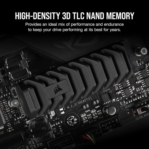 Corsair MP600 PRO XT 8TB Gen4 PCIe x4 NVMe M.2 2280 SSD w/Aluminum Heat Sink - Picture 5 of 9